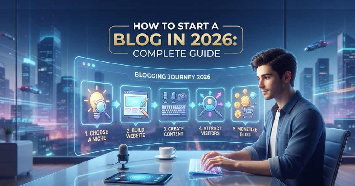How to Start a Blog in 2026: Complete Guide